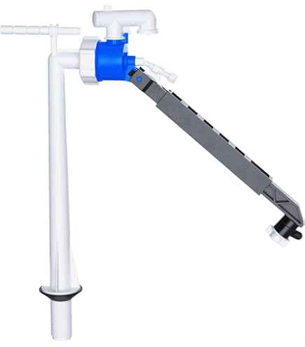 Dudley Hydroflo Equilibrium Float Valve - 1/2" BSP Plastic Tail Side Entry Valve For Toilet Cisterns - View #7