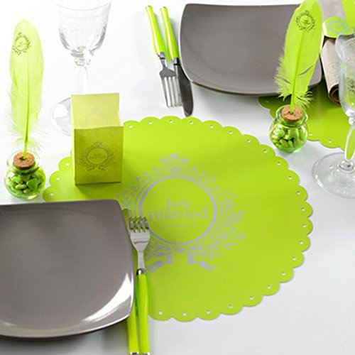 Platzset „Just Married“ 6er Pack - 3