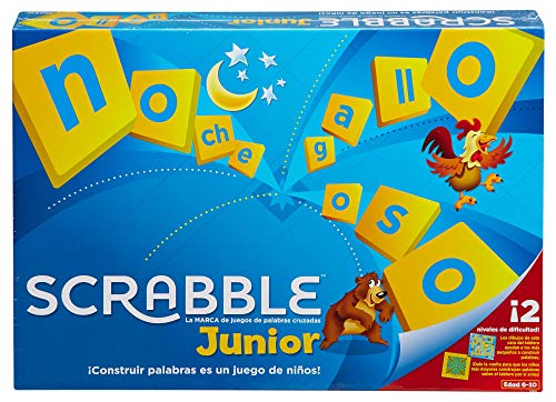 Mattel Games Scrabble junior, juego de mesa infantil (Mattel Y9669)
