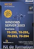 Image de Windows Server 2003 : Coffret 4 volumes : Examens MCSE 70-290, 70-291, 70-293, 70-294