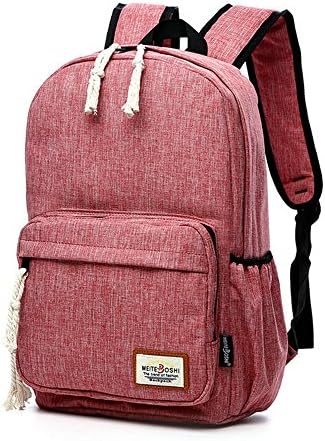 R7070 LapTop BackPack 15.6inch Casual Unisex Waterproof Oxford School Backpack Women Backpack men (pink)