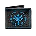 Produktbild Legend of Zelda: Breath of The Wild Geldbeutel Sheika GITD - schwarz, Bedruckt, aus 70% PU und 30% Polyester.