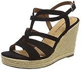 tamaris pumps keilabsatz rosa  Tamaris Damen 28374 Slingback Sandalen, Schwarz (Black), 40 EU
