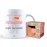 album mr wonderful hermanas Material de alta calidad Mr Cool Taza en Caja Regalo en Mensaje Amiga Mejor Hermana Que Tu, Cerámica, 15x10x5 cm