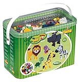 hama maxi beads bucket Perlenstecken fördert spielerisch die Feinmotorik sowie das Verständnis von Farben und Formen