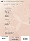 Image de 15 Recital Songs in English: Low Voice-