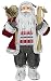 Produktbild Christmas Paradise Dekofigur Santa Weihnachtsmann Nikolaus in vielen Größen und Designs (Santa Flemming, 80cm)