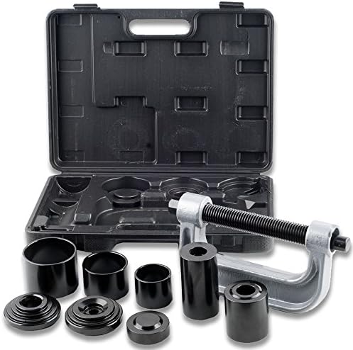 Aleto 10pc 4 in 1 Ball Joint Service Kit Case Tool Steel Remover Professional Car UK