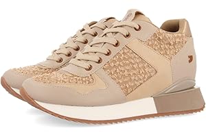 GIOSEPPO Sneakers DE CUÑA Interna Beige para Mujer BAZINE