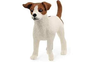 SCHLEICH 13916 Jack Russell Terrier, from 3 years FARM WORLD - Figurine, 5 x 2 x 4 cm
