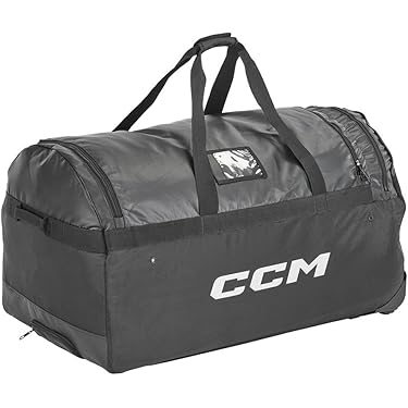 Sherwood Project 8 I draagtas voor volwassenen, uniseks, voor ijshockeyapparatuur met draagriemen, geschikt voor ijshockeysticks, rood, 90 x 42 x 38 cm, 144 liter