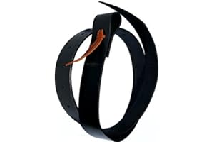 HILL LEATHER COMPANY 6 Foot Black Latigo Leather Saddle Cinch Tie Strap