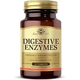 SOLGAR DIGESTIVE ENZYMES SİNDİRİM ENZİMLERİ İ&Ccedil;EREN TAKVİYE EDİCİ GIDA 50 tablet