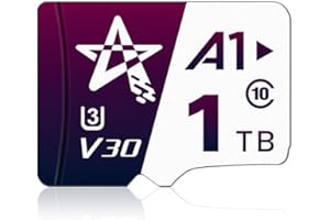 Elctman Memory Karte 1TB Mini Speicherkarte 1TB UHS-I,Klasse 10, U3, A1Entwickelt für Android Smartphones, Tablets,Kameras High Speed TF Karte