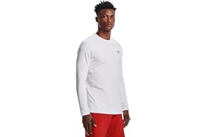 Under Armour Men's ColdGear Armour Fitted Crew T-Shirt Uomo