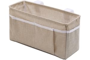 SJTJSPX Bedside Hanging Shelves Sofa Armrest Storage Pockets Crib Mummy Bag Dormitory Bunk Beds Storage Bag camping chair Organiser Caddy armchair Recliners pouch for phone books Keys glasses tablet