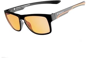 Horus X • Lunette Anti Lumiere Bleue Enfant | Lunette Gaming | Protection Ecran pour Garçon et Fille | Amber