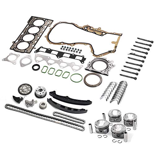 Glyqxa Engine Rebuild Overhaul Repair Kit For Golf Jetta A1 1.4 TFSI CAVD CTHD
