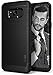 Price comparison product image Galaxy S8 Case, Ringke [Onyx] Fine Brushed Metal Design [Flexible & Slim] Dynamic Stroked Line Pattern Trim Durable Anti-Slip TPU Impact Shock-Absorbent Case for Samsung Galaxy S 8 (2017) - Black