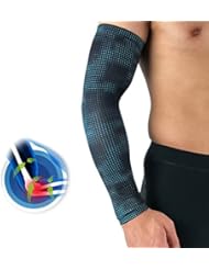 Adatti per Ciclismo Calcio,Blue,L Protezione UV UPF 50+ Set di Bracci Sportivi Corsa XIAYJ Set di Bracci Sportivi