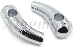 XINGMOTO NBX- Moto Custom Chrome 1 pollice Manubrio 3.5 "Risers Manubrio Per Yamaha V-Star 650 Nero Silverado Road Star 1600/1700