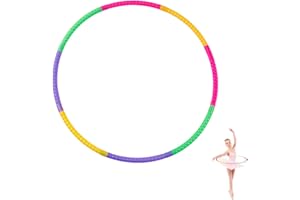 AGOGUE Hula Hoop - Pneumatico per bambini, 8 pezzi, per hula hoop, per bambini a partire dai 6 anni e Hoola Hoop per bambini di 8 anni