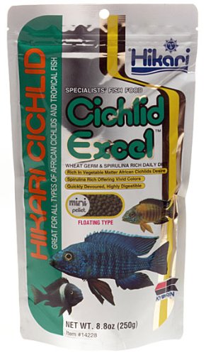 Preisvergleich Produktbild Hikari Tropical Cichlid Excel Medium Pellets 250 g