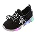Produktbild LED Leuchtende Baby Mädchen und Jungen Kleinkind Mode Stern Leuchtendes Kind Bunte helle Schuhe Kinder Schuhe mit Licht Blinkende Turnschuhe für Kinder