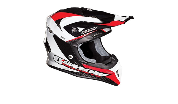 Helmet Moto Cross Enduro O Show FM Racing in Carbon Fibre Trophy 990 grams  Large : Amazon.co.uk: Automotive