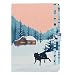 Produktbild Hozor Apple iPad Air 2/iPad 6 (9.7 zoll) Hülle - Auto Sleep / Wake up und Ständer Funktion Smart Case Cover Schutzhülle Flip Bookcase Etui Leder Tasche mit Frei 1 x Stift [Schwarz Wolf]