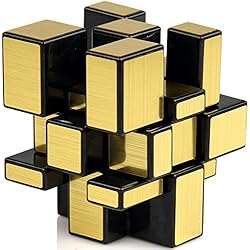 CH. R & S Toys Shengshou 3X3X3 Speed Golden Mirror Magic Cube - Golden