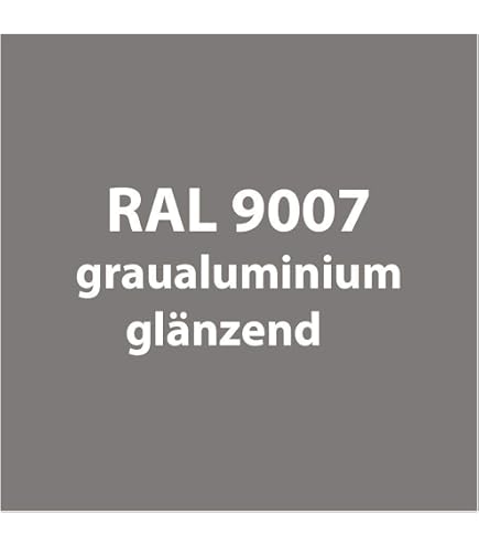 TRISTARcolor Lackstift RAL 9007 Graualuminium Metallic + Klarlack - Je 50 Ml