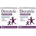 Dioralyte - Fast and Effective Supplement Treatment for Reducing Dehydration and Replacing Electrolytes (Mineral Salts) of Lost Body Water and Salts- Blackcurrant Flavour - 6 Sachets (Pack of 2)