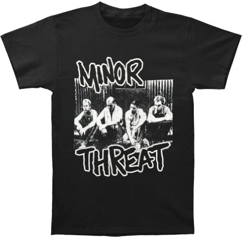 Gryeur Minor Threat Men's Xerox T-shirt Black Medium