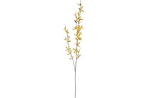 ‎ARTPLANTS artplants.de Textil Forsythien Zweig SUKOTI mit Blüten, gelb, 75cm - Deko Blume
