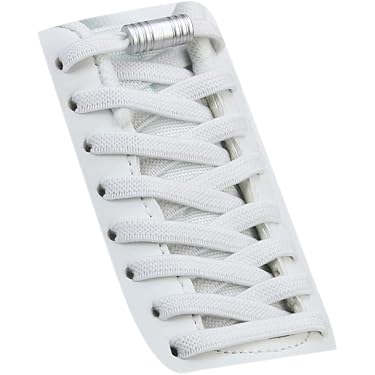 Jukeoiu Système de de Lacets | Lacets Auto-Attachants Sans Nœud - Système Élastique à Libération Rapide Mixte Adultes pour Chaussures de Sport Marche Course Randonnée