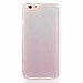 Produktbild MUTOUREN Gradient Farbe Bling Glitzern TPU Case-für Apple iPhone SE 5 5S Schutzhülle/Hülle/Handyhülle-Silikon-Kasten-Abdeckungsschutz - Ultra dünn Durchsichtig Kristall Anti-scratch Drucken Handycover-Lila