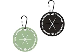 MKEMKA 2 Stücke Hundekotsammler Kotbeutelhalter mit Karabiner Silikon Kotbeutelhalter für Hundekotbeutel freihändiger Kotbeutelhalter für Leine