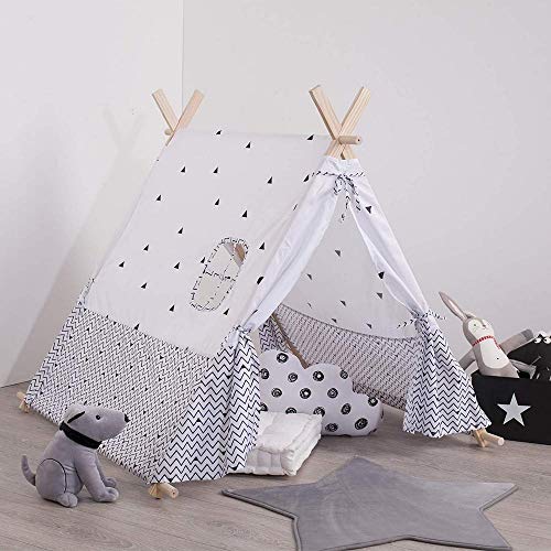 TENTE ENFANT TIPI DECO NOIR