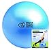 Produktbild Pilates-Mad 300 kg Gymnastikball mit Pumpe und DVD, Blau, 65cm