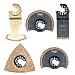 Produktbild 5 x topstools stlkc5 gemischt Hartmetall Mörtel Klingen für Bosch Fein Starlock Plus Max AUTOCLIC Multi Tool Zubehör