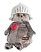 Produktbild Plüschtier Katze Basik & Co - In einem Ritter Helm & rotem Herz 19 cm von BudiBasa - Spielzeug für Erwachsene, Kinder & Babys weiche Kuscheltiere und süße Stofftiere für Mädchen und Jungen
