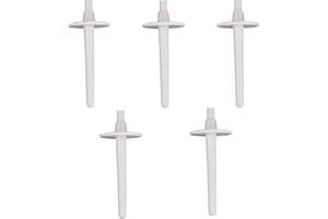 LONSVTTU 5 Pcs Bobinas Para Máquinas De Coser Plásticos Carretes De Máquinas De Tijeras Costuras Descosedor Y Cinta Métrica Máquina de coser universal extra/repuesto para carret