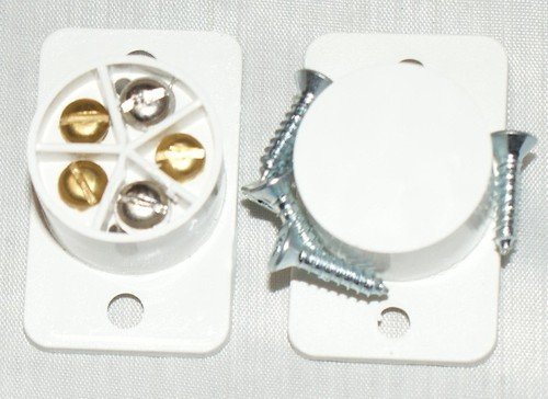 Preisvergleich Produktbild WA29 - Honeywell weiß 5 Terminal Einbauleuchte Tür Sicherheit