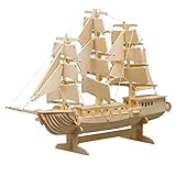 Contenido: 80 piezas Peter Bausch 869-Modelado Kit de Vela de Madera Barco 80 Piezas