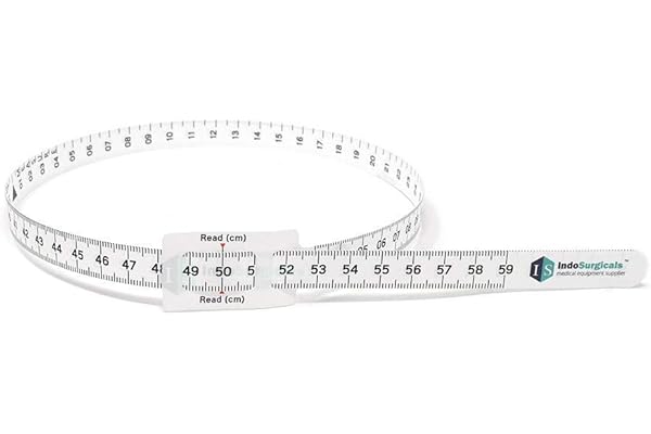 IS IndoSurgicals Head Circumference Measuring Tape, PVC, Reusable (Pack of 10 Pcs.)