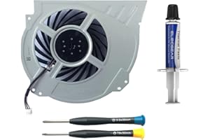 ElecGear Internal Cooler Fan for PS4 Pro CUH-7xxx - CPU Cooling Fan Cooling Fan, Thermal Paste and TR8 PH0 Screwdriver Set for Playstation 4 Pro