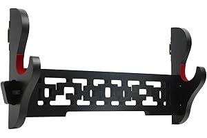 Dfdvye Support mural katana sword Holder - 1 couche Samurai Sword présentoir Wand Wakizashi tanto support d'épée support d'épée