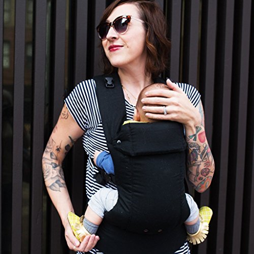 Gemini Performance Baby Carrier By Beco – Grey with Pocket – Multi-Position Soft Structured Sling w/ Adjustable Straps & Comfort Padding for Infant/Toddler Hip Support - 2