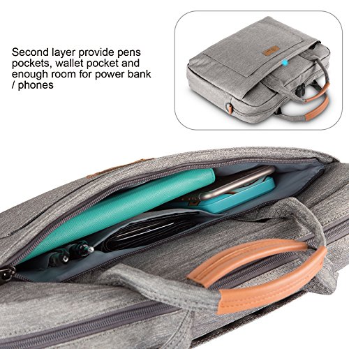 E-Tree 13-14 Zoll Laptoptasche Aktentaschen Handtasche Tragetasche Schulter Tasche Notebooktasche Laptop Sleeve Laptop H  lle f  r bis zu 14 Zoll Lapt